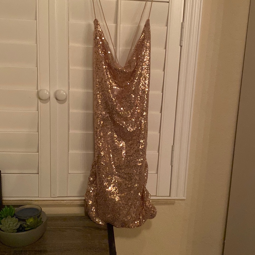 Tobi, sparkly dress size medium